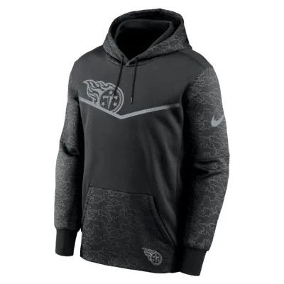 Nike Therma RFLCTV Logo (NFL Tennessee Titans) Men's Pullover Hoodie. Nike.com
