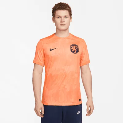 Netherlands National Team 2022/23 Stadium Away (Frenkie de Jong) Nike Men's Dri-Fit Soccer Jersey in Blue, Size: Medium | FN5132840-NED