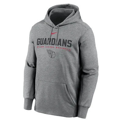 Cleveland Guardians Men’s Nike Therma MLB Pullover Hoodie. Nike.com
