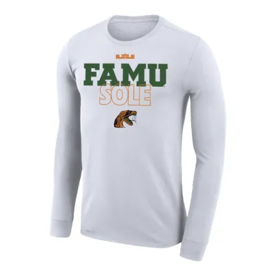 Florida A&M Rattlers Bench Men's Nike Dri-FIT College Long-Sleeve T-Shirt. Nike.com