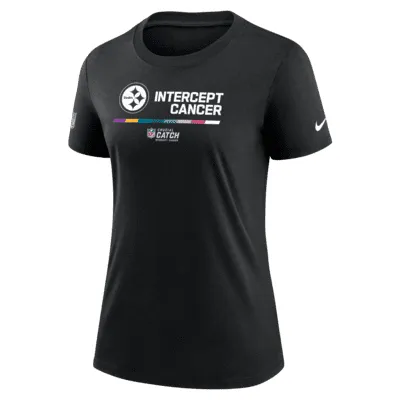 Nike Dri-FIT Crucial Catch (NFL Pittsburgh Steelers) Women's T-Shirt. Nike.com
