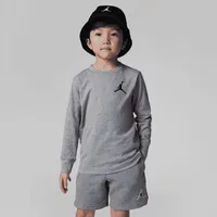 Jordan Jumpman Air Embroidered Long Sleeve Tee Little Kids' T-Shirt. Nike.com