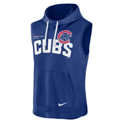 Nike Athletic (MLB Chicago Cubs) Men's Sleeveless Pullover Hoodie. Nike.com