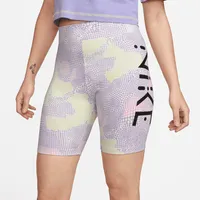 Serena Williams Design Crew Women's High-Waisted Printed Biker Shorts. Nike.com