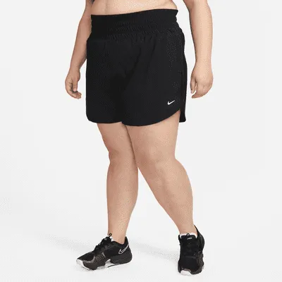 Nike Dri-FIT One Women's Ultra High-Waisted 3" Brief-Lined Shorts (Plus Size). Nike.com
