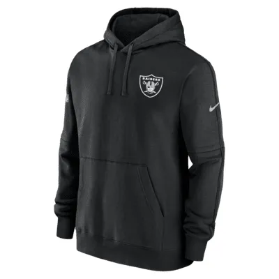 Las Vegas Raiders Nike Team Impact Club Fleece Hoodie - Mens