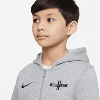 England Club Fleece Big Kids' (Boys') Full-Zip Hoodie. Nike.com