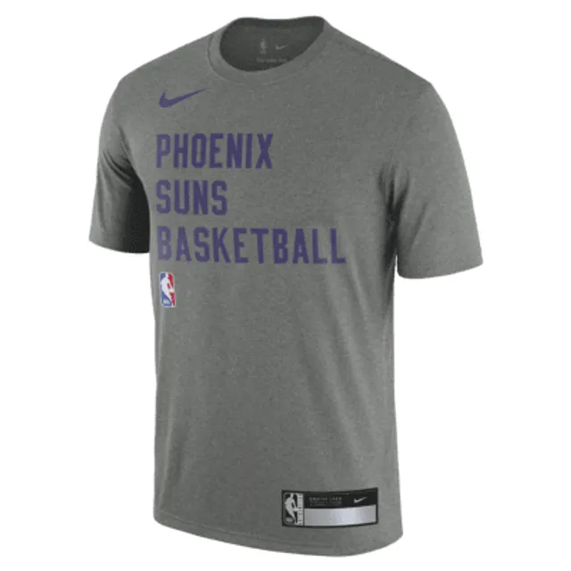 Nike Men's Los Angeles Lakers Grey Practice T-Shirt, XXL, Gray