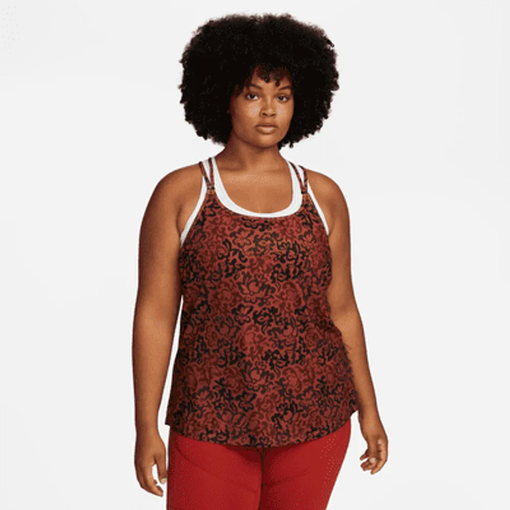 Nike Dri-FIT One Luxe Women's Slim Fit Training Tank (Plus Size). Nike.com