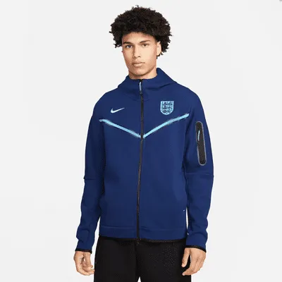England Men's Nike Full-Zip Tech Fleece Hoodie. Nike.com