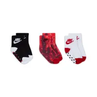 Nike Gripper Socks Box Set (3 Pairs) Baby (12-24M)/Toddler Socks. Nike.com