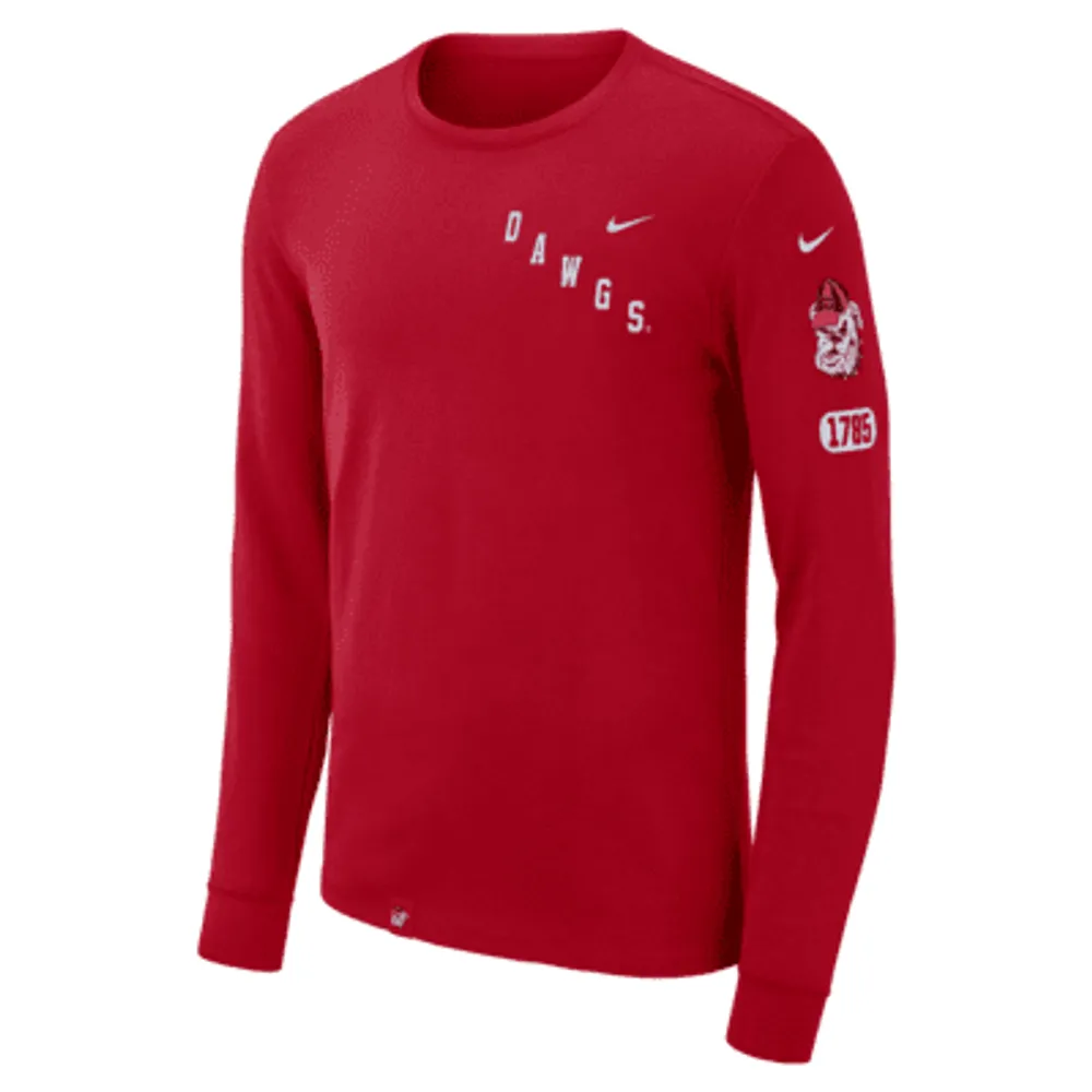 Georgia Men's Nike College Long-Sleeve T-Shirt. Nike.com