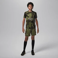 Paris Saint-Germain Academy Pro Fourth Big Kids' Jordan Dri-FIT Soccer Pre-Match Top. Nike.com