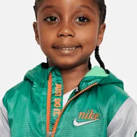 Nike Fleece-Lined Windbreaker Little Kids' Jacket. Nike.com