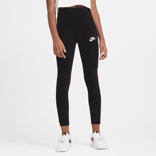 Nike Sportswear Trend Older Kids' (Girls') High-Waisted Leggings. UK