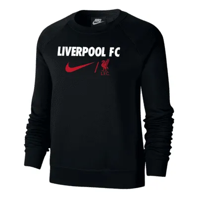 Liverpool Women's Fleece Varsity Crew-Neck Sweatshirt. Nike.com
