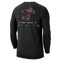 Miami Heat Men's Nike NBA Long-Sleeve T-Shirt. Nike.com