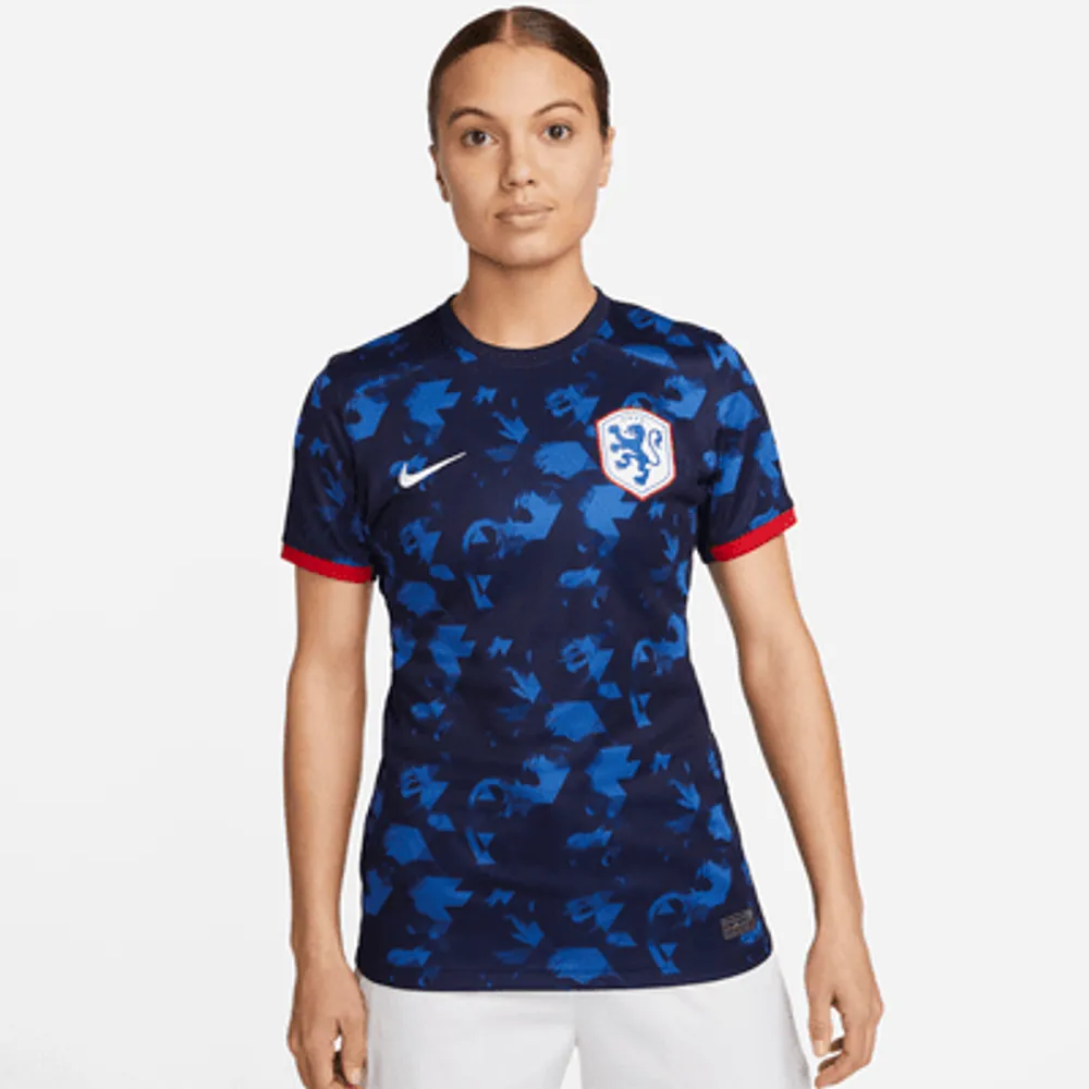 Nike Netherlands 2023 Stadium Away Women's Nike Dri-FIT Football Shirt. UK