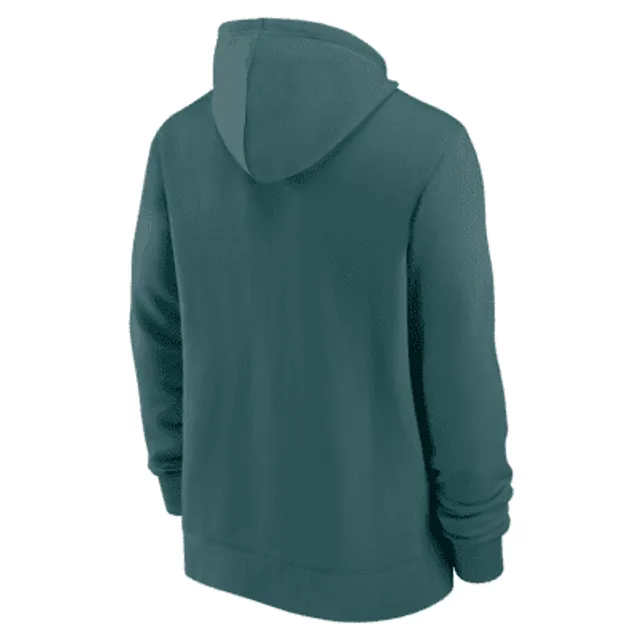 Men's Philadelphia Eagles Nike Black Team Sideline Full-Zip