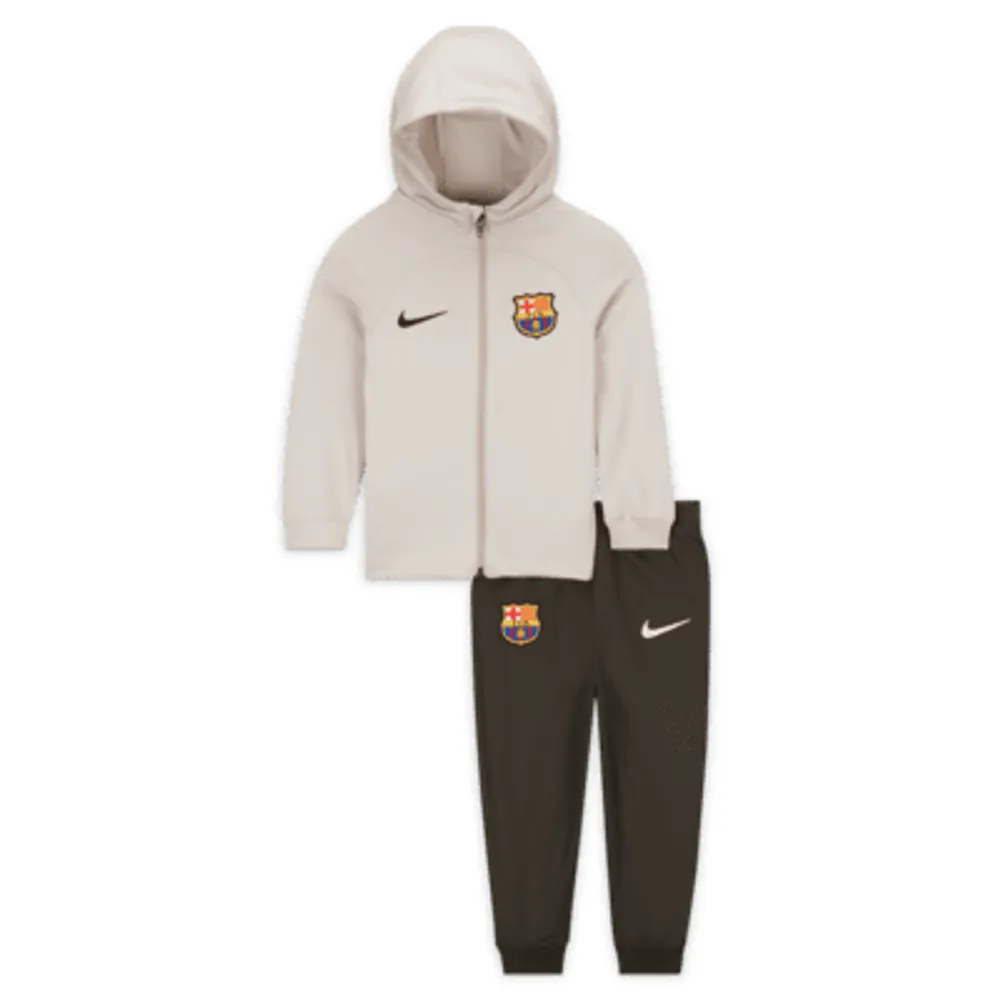 F.C. Barcelona Strike Men's Nike Dri-FIT Football Hooded Knit