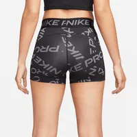 Nike Pro Women's Mid-Rise 3" Printed Shorts. Nike.com