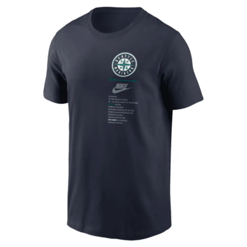 Retro Seattle Mariners Randy Johnson White Mens LARGE