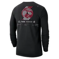 Portland Trail Blazers Men's Nike NBA Long-Sleeve T-Shirt. Nike.com