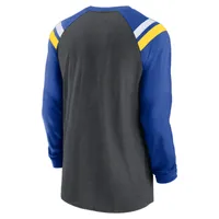 Nike Athletic Fashion (NFL Los Angeles Rams) Men's Long-Sleeve T-Shirt. Nike.com