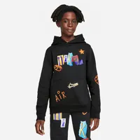 Nike Sportswear Club Fleece Big Kids' (Boys') Pullover Hoodie. Nike.com