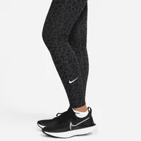 Nike One (M) Women's High-Waisted Leopard Print Leggings (Maternity). Nike.com