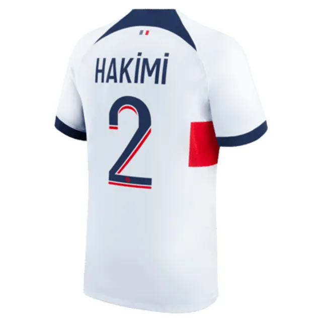 Nike Achraf Hakimi Paris Saint-Germain 2023/24 Match Home Women's Dri-FIT  ADV Soccer Jersey in Blue - ShopStyle Activewear Tops