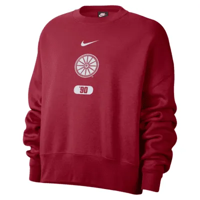 Oklahoma Women's Nike College Crew-Neck Sweatshirt. Nike.com