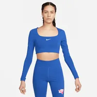 Nike Sportswear Women's Long-Sleeve Crop Top. Nike.com