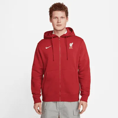 Liverpool FC Club Fleece Men's Nike Full-Zip Hoodie. Nike.com