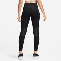 Nike Fast Women's Mid-Rise 7/8 Printed Leggings with Pockets. Nike.com