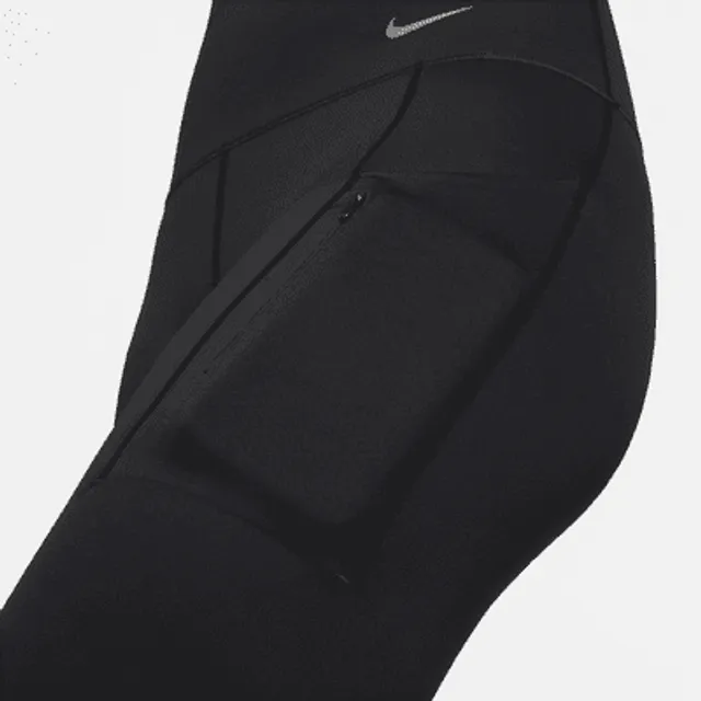 Nike Wmns High-Waisted 7/8 Training Leggings Black/Iron Grey/White
