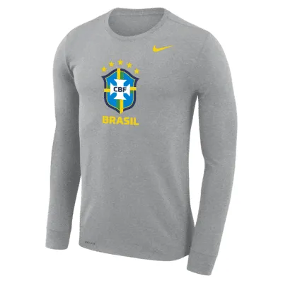 Brazil Legend Men's Nike Dri-FIT Long-Sleeve T-Shirt. Nike.com
