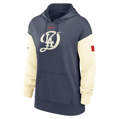 Los Angeles Dodgers Authentic Collection City Connect Practice Women's Nike Dri-FIT MLB Pullover Hoodie. Nike.com
