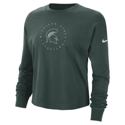 Michigan State Women's Nike College Long-Sleeve T-Shirt. Nike.com