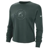 Michigan State Women's Nike College Long-Sleeve T-Shirt. Nike.com