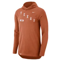 Texas Men's Nike Dri-FIT College Hooded Long-Sleeve T-Shirt. Nike.com
