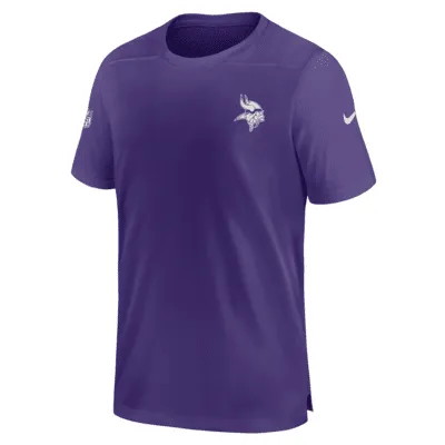 Nike Men's Dri-Fit Sideline Coach (NFL Minnesota Vikings) Long-Sleeve Top in Purple, Size: Medium | 00M251L9M-0BK