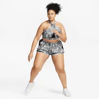 Nike Swoosh Women's Medium-Support 1-Piece Pad Printed Sports Bra (Plus Size). Nike.com