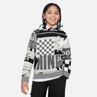 Nike Sportswear Club Fleece Big Kids' (Boys') Printed Hoodie. Nike.com