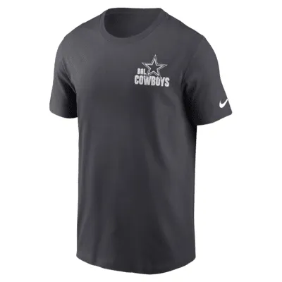 Nike Dallas Cowboys Essential Blitz Lockup Men's Nfl T-shirt In