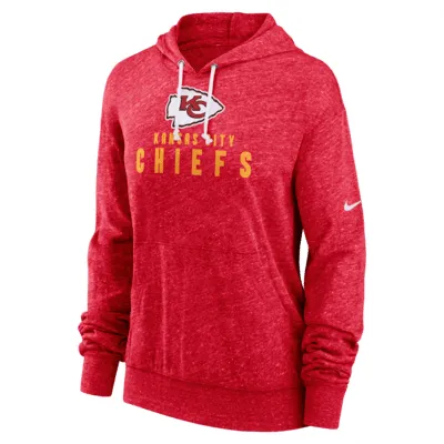 Womens Nike Kansas City Chiefs NFL Dri Fit Therma Hoodie Sweatshirt Red Sz  XL