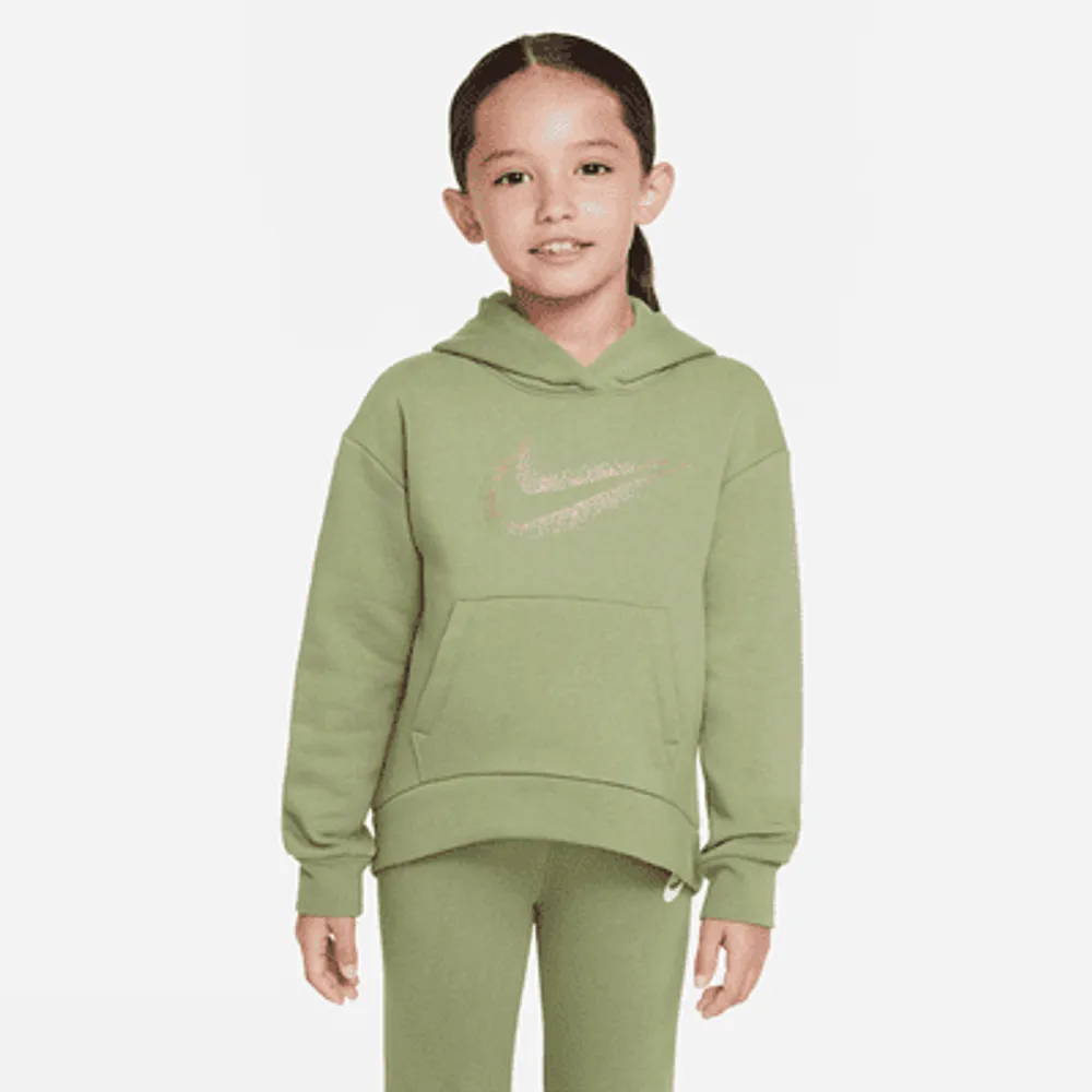 Nike Fleece Hoodie Little Kids' Hoodie. Nike.com