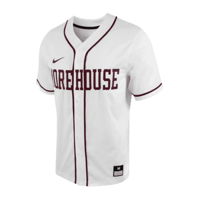 White Medium Nike Ohio State Baseball Jersey