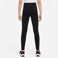 Nike Therma-FIT One Outdoor Play Big Kids' (Girls') High-Waisted Leggings. Nike.com