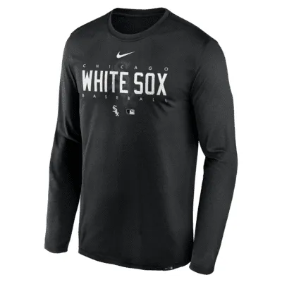 Youth Nike Black Chicago White Sox City Connect Wordmark T-Shirt Size: Medium